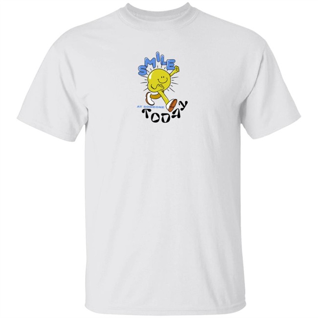Nailea Devora Merch Smile Tee Shirt Smile At Someone Today Nailea Devora Merch Smile Tee Shirt Smile At Someone Today
