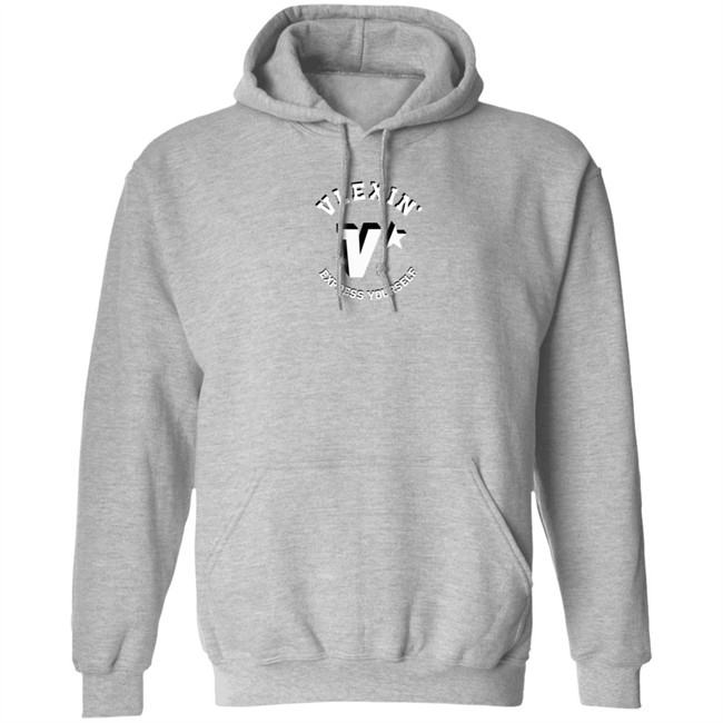 Vlexin Merch Vlexin Express Yourself Grey Crewneck Sweatshirt Hoodie Vlexin Merch Vlexin Express Yourself Grey Crewneck Sweatshirt Hoodie