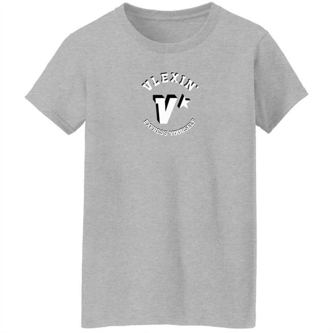 Vlexin Merch Vlexin Express Yourself Grey Crewneck Sweatshirt Hoodie Vlexin Merch Vlexin Express Yourself Grey Crewneck Sweatshirt Hoodie