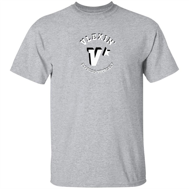 Vlexin Merch Vlexin Express Yourself Grey Crewneck Sweatshirt Hoodie Vlexin Merch Vlexin Express Yourself Grey Crewneck Sweatshirt Hoodie