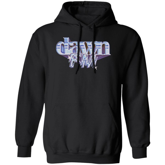 The Weeknd After Hours Merch Dawn Fm Chrome Title Tee Shirt The Weeknd After Hours Merch Dawn Fm Chrome Title Tee Shirt