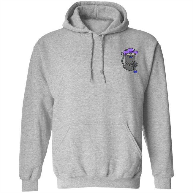 Sinjin Drowning Merch Cat Cowboy Sinjin Riders Austin Tx Hoodie