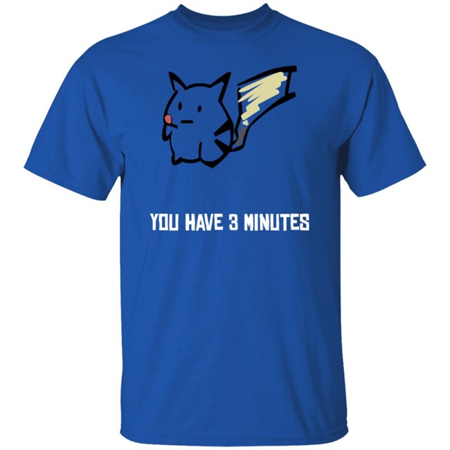 You Have 3 Minutes Shirt GamesCage Hype Guy T Shirt