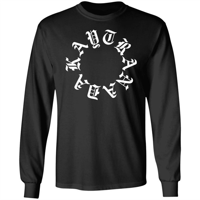 Kaytranada Merch Kaytranada Gothic Circle Long Sleeve Tee