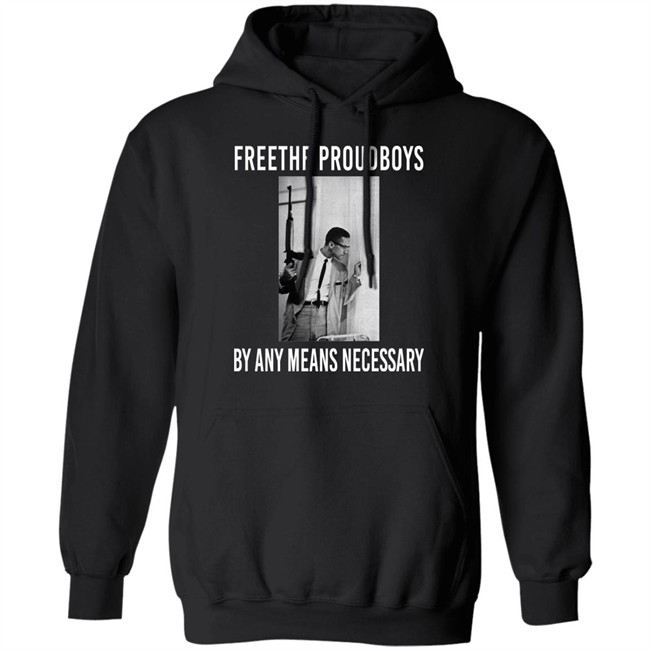 Free The Proud Boys By Any Means Necessary T Shirt Free The Proud Boys By Any Means Necessary T Shirt