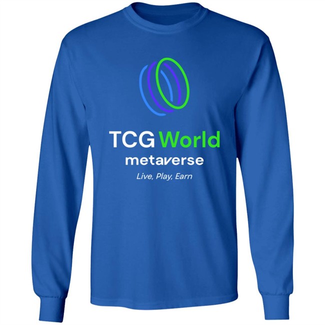 TCG WORLD Metaverse Live Play Earn Hoodie Sweatshirt TCGMerch TCG WORLD Metaverse Live Play Earn Hoodie Sweatshirt TCGMerch