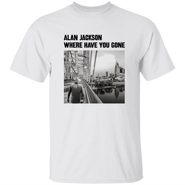 Universal Nashville Store Alan Jackson Where Have You Gone Shirt