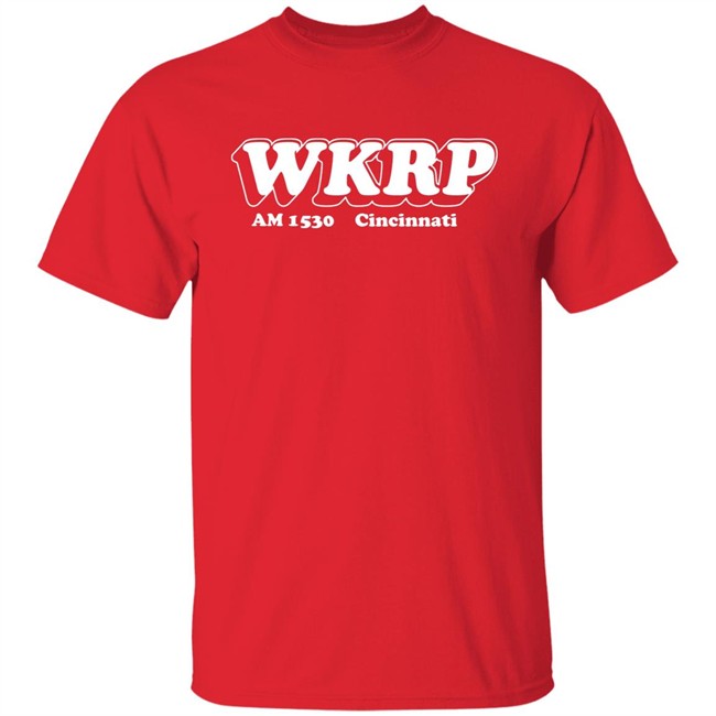WKRP Tee Am 1530 Cincinnati Shirt Super70s Sports Store Merch