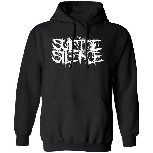 Suicide Silence Merch Suicide Silence Logo Hoodie