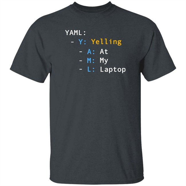 Yaml Y Yellinh A At M My L Laptop Shirt Tim Davis