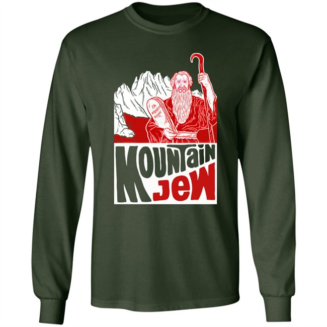 Mountain Jew Long Sleeve T Shirt Ted Stout Tedstout5