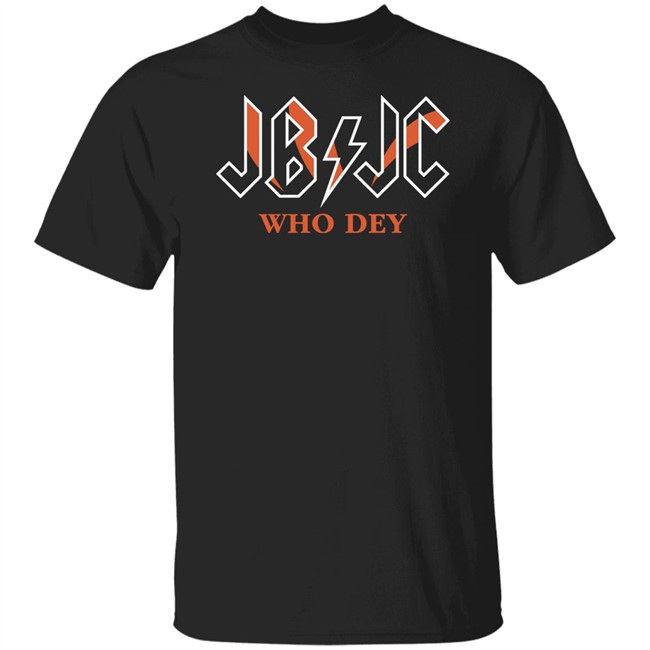 Zimwhodey Burrow Babies Shop Jb Jc Tiger Mix Black T Shirt Who Dey