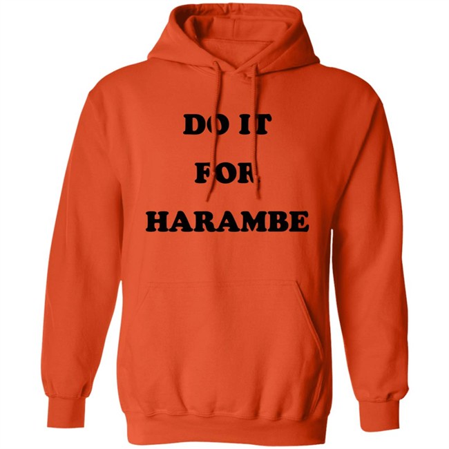 Homage Store Merch Do It For Harambe Hoodie