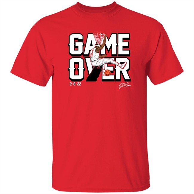 The Player Strunk Store Merch Davonte Devo Davis Game Over Shirt