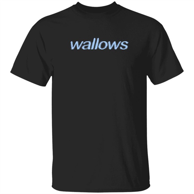 Wallows Music Merch Textured Type Wallows Shirt