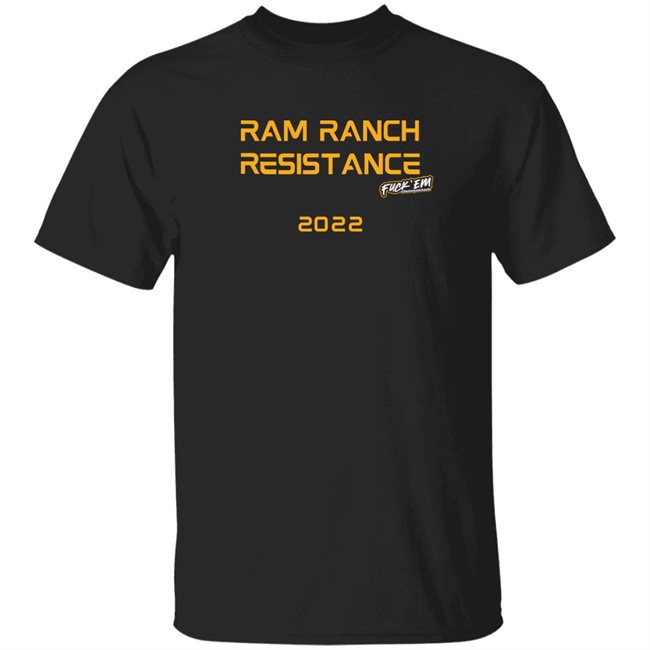 Tony Michaels Merch Ram Ranch Resistance T Shirt