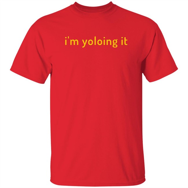 Wall St Memes Store I'm Yoloing It Shirt