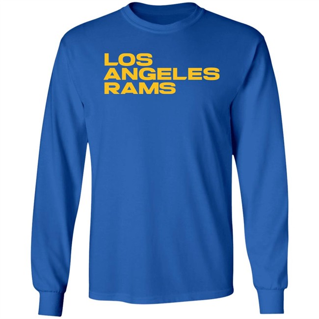 Los Angeles Rams Long Sleeve T Shirt Odell Beckham Jr Hoodieodell Ramshouse