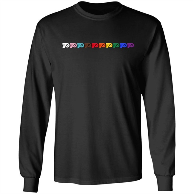 James Van Riemsdyk Philadelphia Flyers Lgbtq Long Sleeve T Shirt Pride Night Giana_Jade