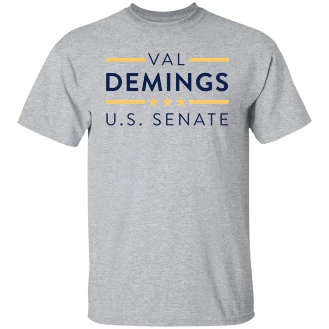 Val Demings For US Senate Shirt Tiff Prayerfully Optimistic