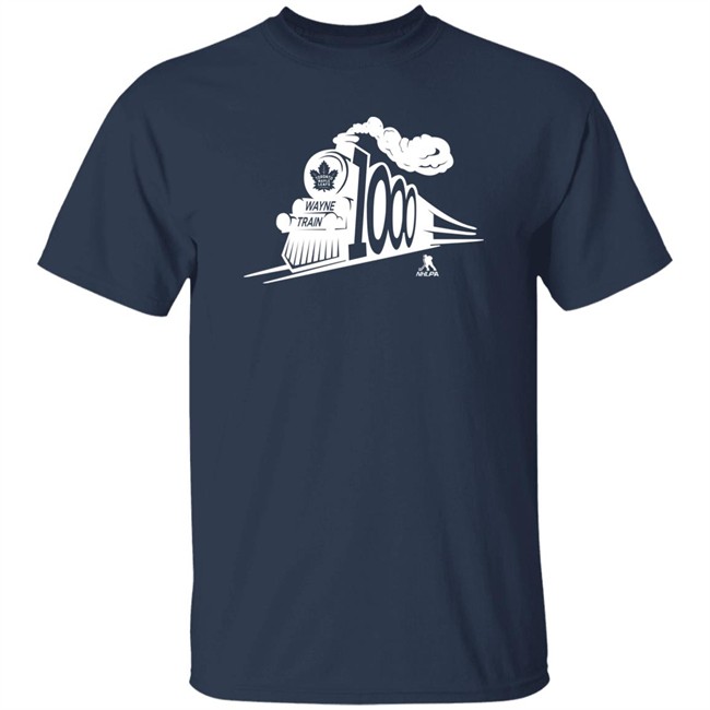 Wayne Train 1000 1,000th T Shirt Wayne Simmonds Toronto Maple Leafs