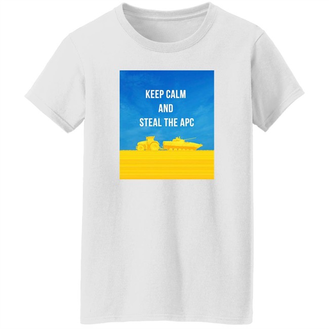 Ukrainian Farmers Keep Calm And Steal The Apc Shirt Ukraine Cascadia Bioregion Ukrainian Farmers Keep Calm And Steal The Apc Shirt Ukraine Cascadia Bioregion