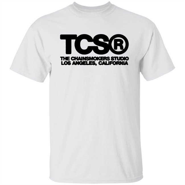 The Chain Smokers Merch Store TCS The Chainsmokes Studio Los Angeles California Shirt