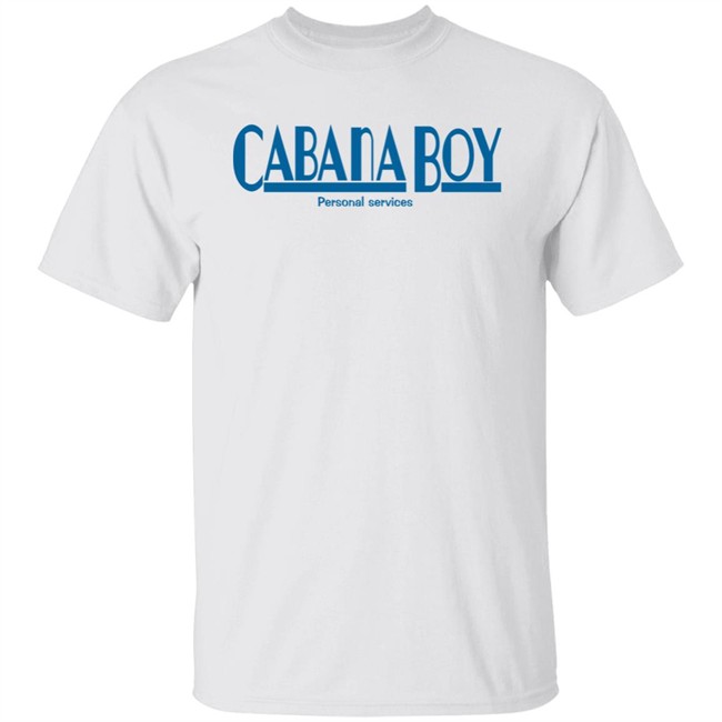 Cabana Boy Personal Services Shirt Rachel Millman