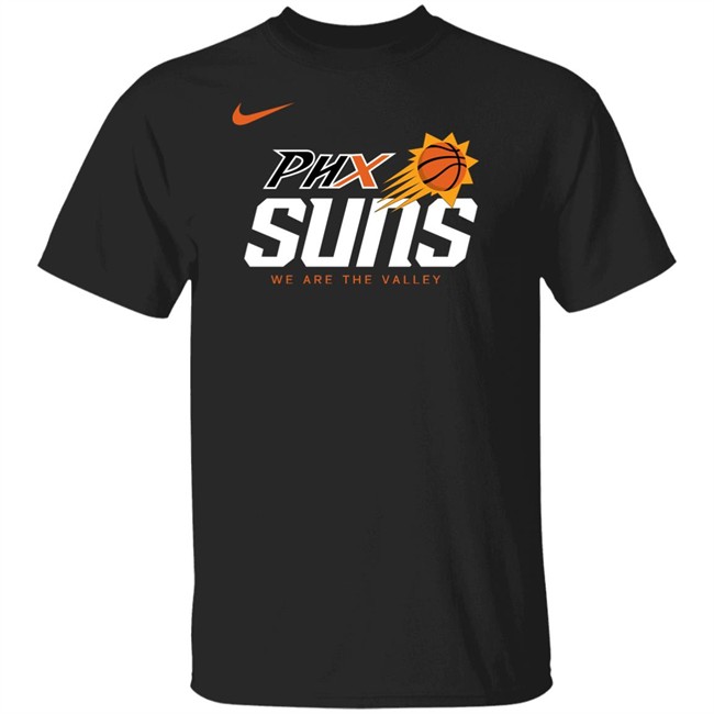 The Phoenix Suns And Mercury Merch Phx Suns We Are The Valley T Shirt Phoenix Mercury Rebel Jersey Shirts