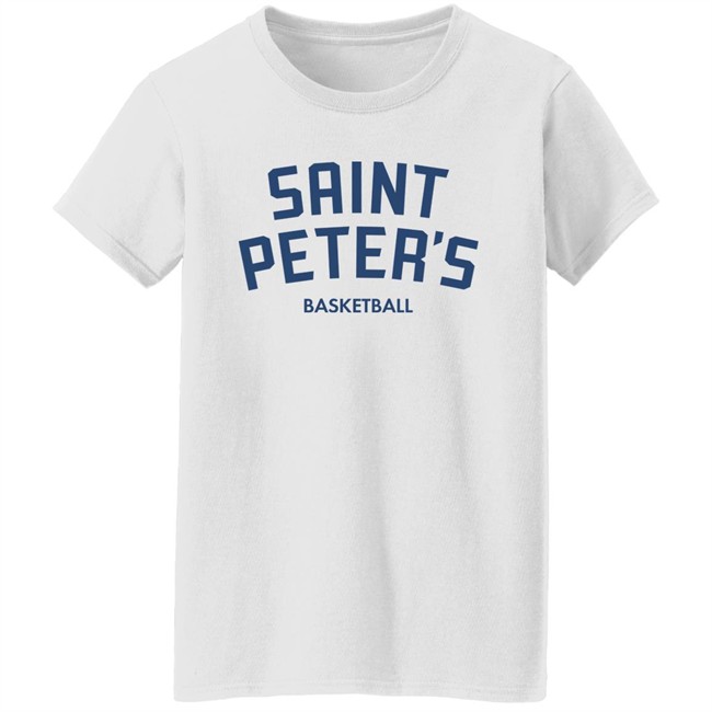 Homefield Saint Peter's Basketball Tee Shirt Homefield Saint Peter's Basketball Tee Shirt
