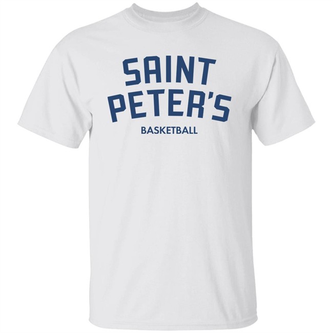 Homefield Saint Peter's Basketball Tee Shirt Homefield Saint Peter's Basketball Tee Shirt