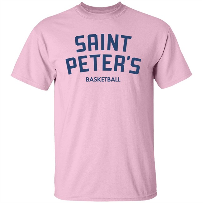 Homefield Saint Peter's Basketball Tee Shirt Homefield Saint Peter's Basketball Tee Shirt