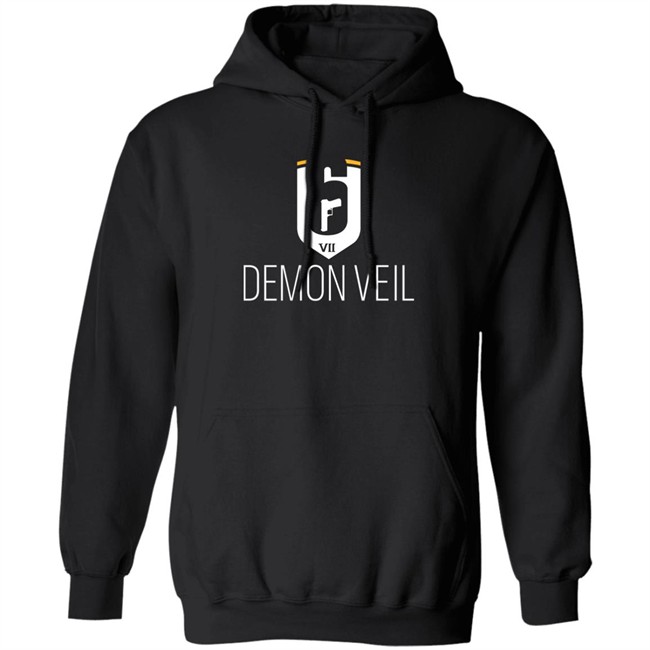 Ubisoft Merch Six Siege Demon Veil Hoodie Rainbow Six Siege