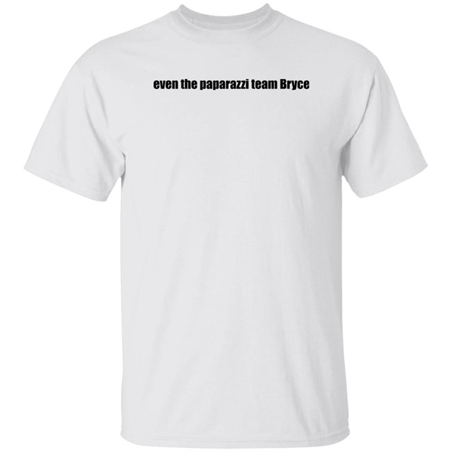 Tana Mongeau Merch Tana Mongeau On God White Shirt Even The Paparazzi Team Bryce