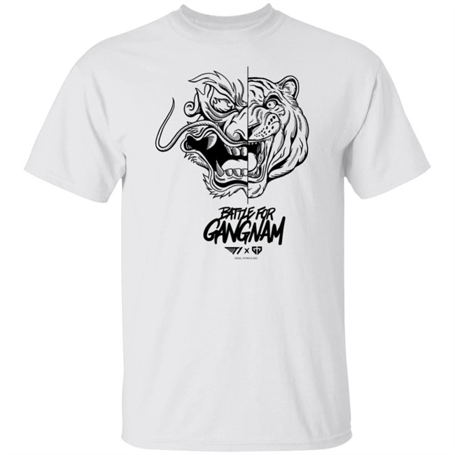 T1 Lol T1 X Gen G Battle For Gangnam T1 X Geng Soul Korea 2022 Shirt T1 Shop