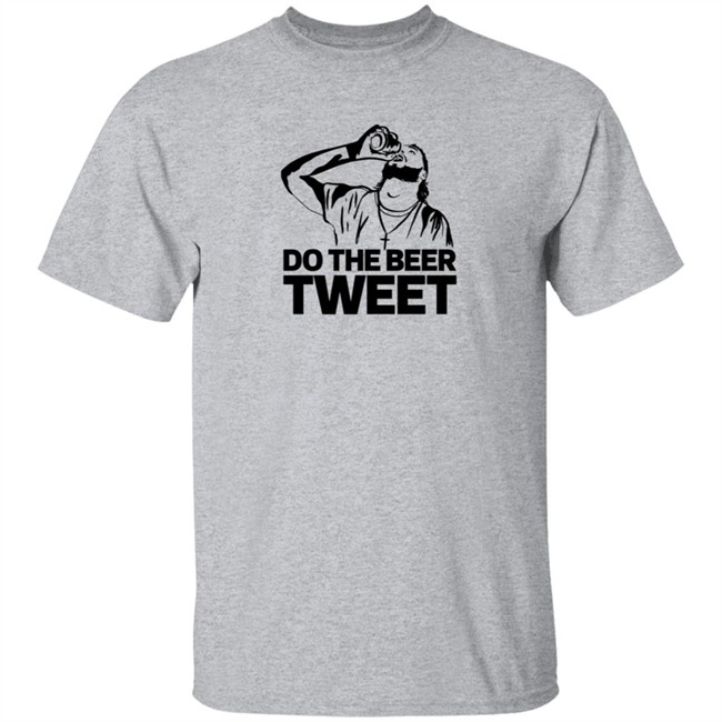 Zillion Beers Do The Beer Tweet Tee Shirt Zillion Beers Do The Beer Tweet Tee Shirt - Image 4