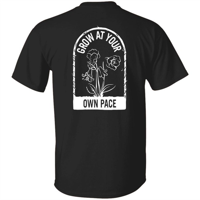 Plants Grow At Your Own Pace Shirt Plants Grow At Your Own Pace Shirt - Image 3
