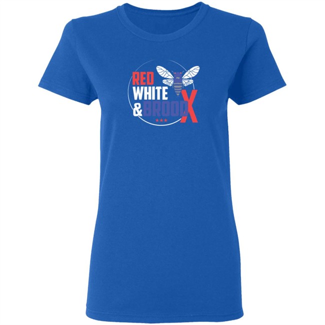 Cincyshirts Red White And Brood X T Shirt Cincyshirts Red White And Brood X T Shirt - Image 7