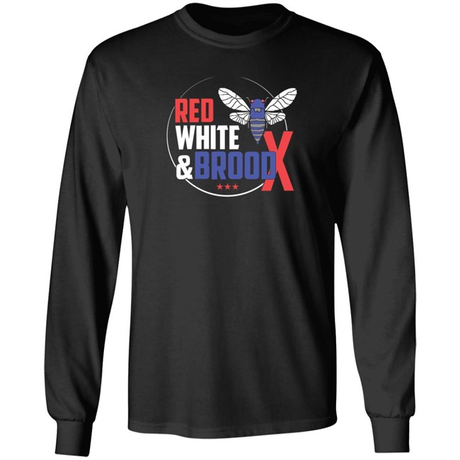 Cincyshirts Red White And Brood X T Shirt Cincyshirts Red White And Brood X T Shirt - Image 8