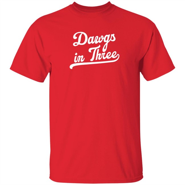 Dawgs In Three T Shirt