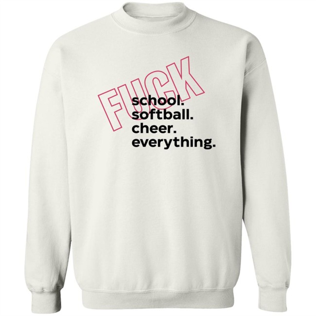 ACLU Shop Merch Fuck Shool Sofball Cheer Everything Shirt ACLU Shop Merch Fuck Shool Sofball Cheer Everything Shirt - Image 15