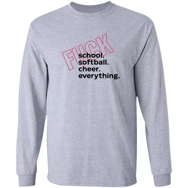 ACLU Shop Merch Fuck Shool Sofball Cheer Everything Shirt ACLU Shop Merch Fuck Shool Sofball Cheer Everything Shirt - Image 7