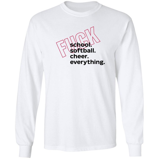 ACLU Shop Merch Fuck Shool Sofball Cheer Everything Shirt ACLU Shop Merch Fuck Shool Sofball Cheer Everything Shirt - Image 8