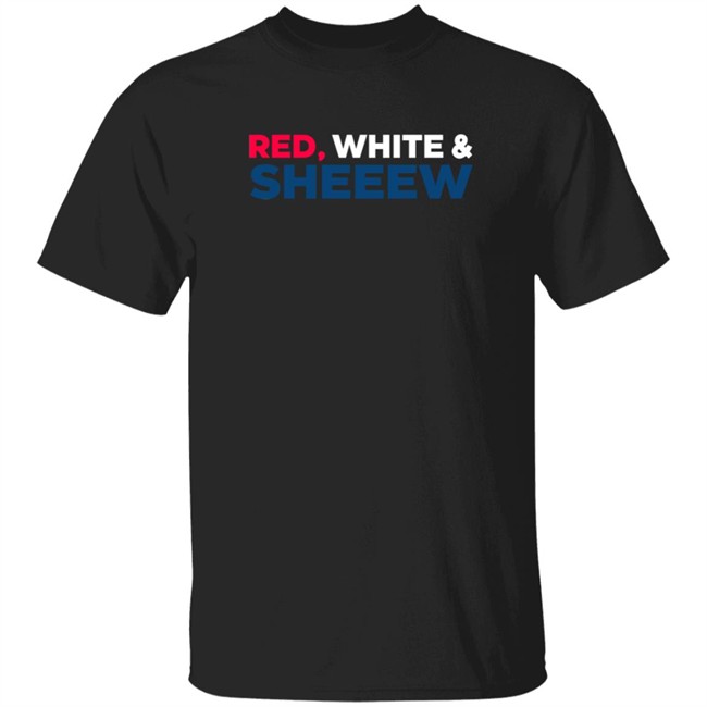 Beef Cake Merch Red White And Sheeew T Shirt