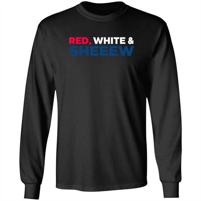 Beef Cake Merch Red White And Sheeew T Shirt Beef Cake Merch Red White And Sheeew T Shirt - Image 8