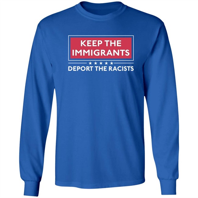 Alex Cole Shirts Keep The Immigrants Deport The Racists T Shirt Alex Cole Shirts Keep The Immigrants Deport The Racists T Shirt - Image 9