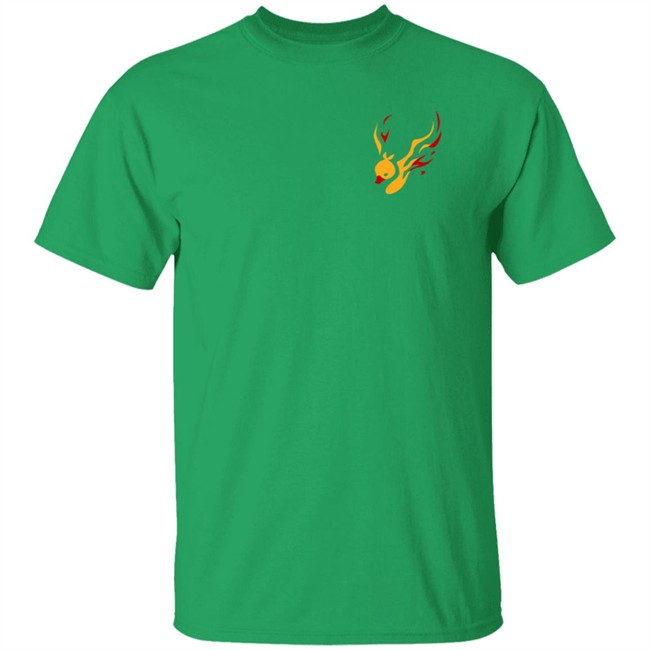 Quackity Shop Merchandise Red Phoenix Duck Hoodie Quackity Shop Merchandise Red Phoenix Duck Hoodie - Image 3