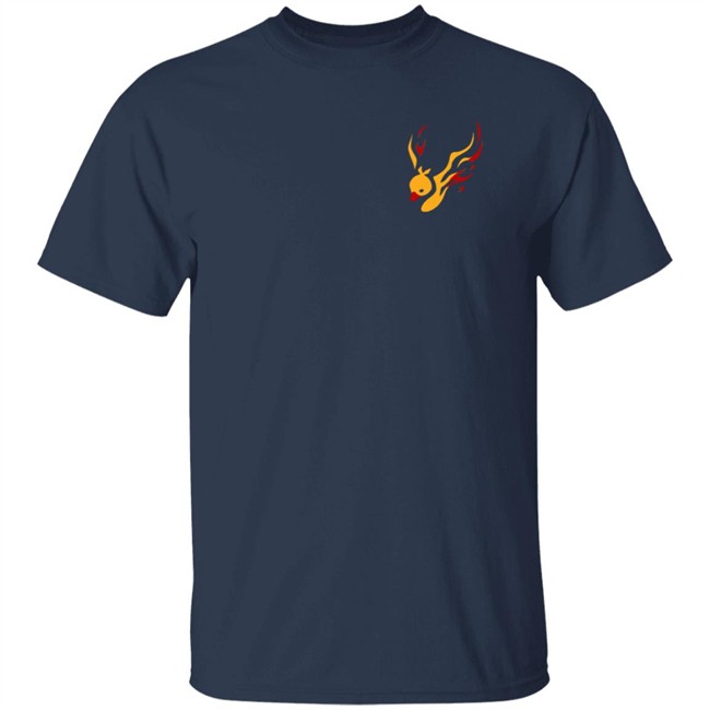 Quackity Shop Merchandise Red Phoenix Duck Hoodie Quackity Shop Merchandise Red Phoenix Duck Hoodie - Image 4