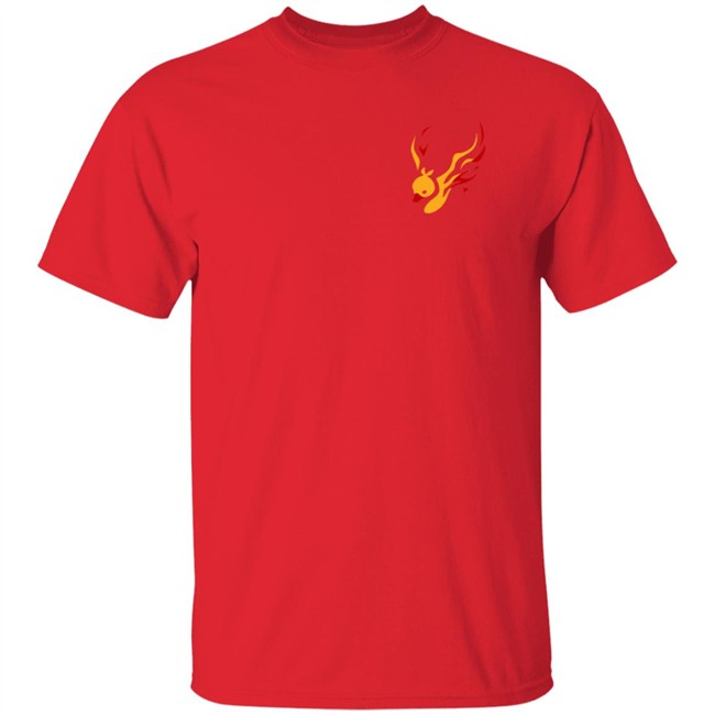 Quackity Shop Merchandise Red Phoenix Duck Hoodie Quackity Shop Merchandise Red Phoenix Duck Hoodie - Image 5