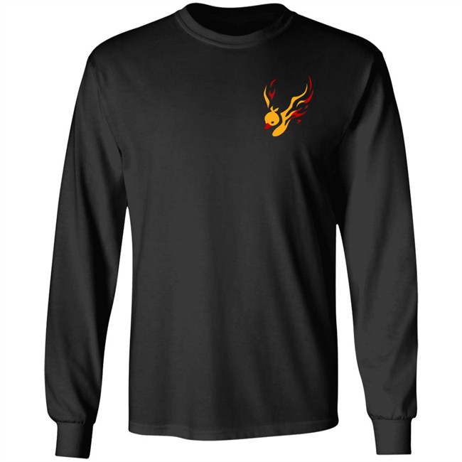 Quackity Shop Merchandise Red Phoenix Duck Hoodie Quackity Shop Merchandise Red Phoenix Duck Hoodie - Image 9